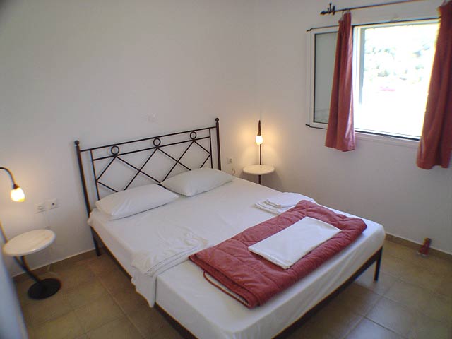 Image of the Bedroom Liberatos Village Lassi Kefalonia CLICK TO ENLARGE