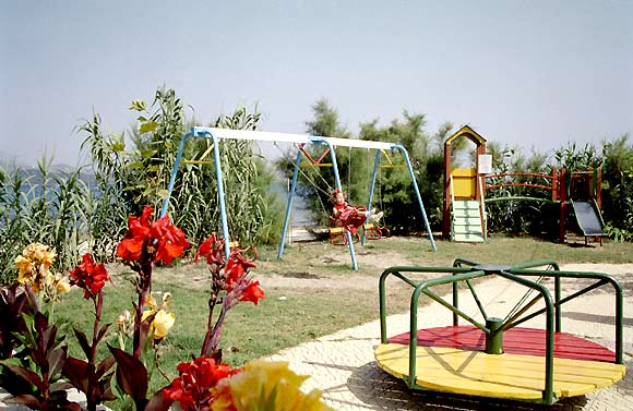 Image of playground of Summery hotel. CLICK TO ENLARGE