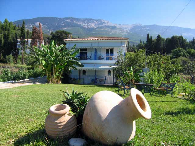 LOURDAS BEACH Image of the Building and the Garden CLICK TO ENLARGE