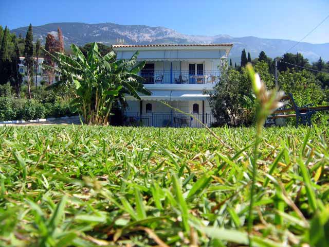 LOURDAS BEACH Image of the Building and the Garden CLICK TO ENLARGE