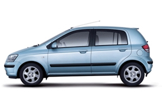 Category C Hyundai Getz 1200 cc A/C CLICK TO ENLARGE