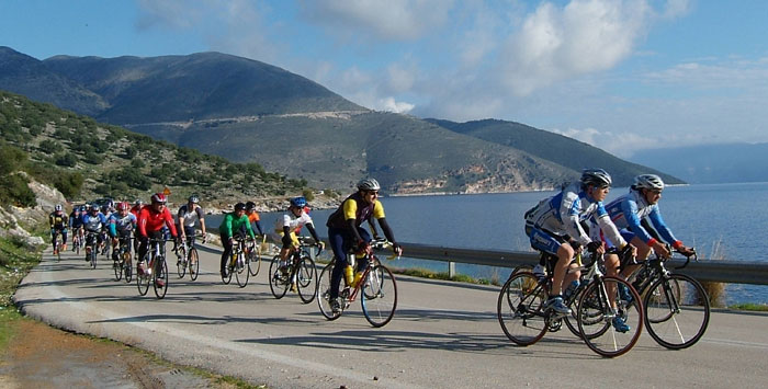 <b><center>7th International Cycling Tour of Kefalonia is a fact and will take place
on 31 ?arch - 1 April 2007.</b></center>
<br><br>
In the cycling tour will take part veterans, champions, Olympic winners and athlets with kinetic problems.
<br><br>
<center><b>Schedule of the 7th International Cycling Tour</center></b>
<br>
<b>Saturday 31/3/2007</b>
<br>
<b>Athlets arrival:</b> Hotel Mirabel, Argostoli. Speech by Greek champion Mr. Ioannidis
<br><br>
<b>Sunday 1/4/2007</b>
<br>
Ride 135 kilometers, Departure: 08:00 from the main square of Argostoli.
<br><br>
<b>Places we will visit:</b>
Argostoli, Koutavos, Farsa, Potamianata, Agia Efimia,
Karavomilos, Sami, Tzanetata, Katapodata, Grizata, Zervata, Koulourata, Pirgi, Harakti, Agios Nikolaos, Tzannata, Poros, Agia Irini, Agios Georgios, Pastra, Kremidi, Markopoulo, Atsoupades, Platies, Simonata, Vlachata, Mousata, Poriarata, Karouza, Peratata, Metaxata, Kourkoumelata, Kaligata, Domata, Svoronata, Minia, Lassi, Argostoli.
<br><br>
<b>13:00</b>
Medal Awards, in the main square of Argostoli, speeches by the organizer Mr. Ioannidis and the sponsors. Athletes departure.